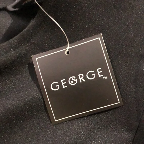 NEW George Knee Length Sleeveless Dress, Size 6, Black - Picture 4 of 4